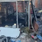 San Pedro: bomberos sofocaron el incendio de una vivienda y solo hubo daños materiales