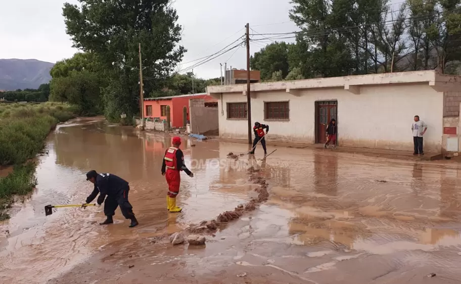 Temporal en Humahuaca