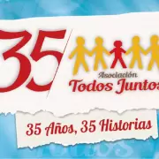 Lanzaron la edicin aniversario del calendario solidario de la Asociacin Todos Juntos: "35 aos, 35 historias"