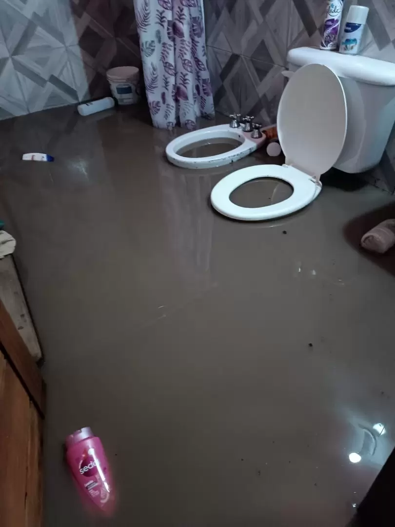 Vivienda inundada