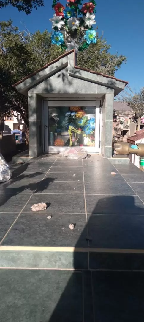 Vandalismo en el cementerio municipal de Humahuaca - Fotos: Humahuaca Hoy (FB)