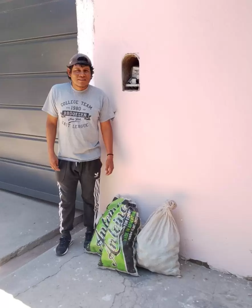 Donación de limones en Rodeíto
