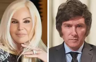 susana gimenez y javier milei