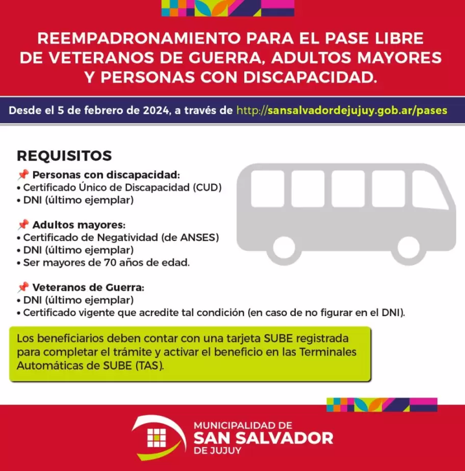 reempadronamiento pase libre