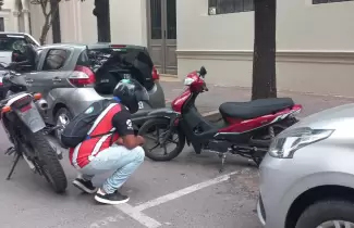 intento de robo de motocicleta