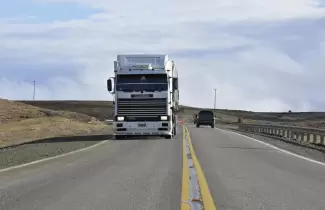 camiones en ruta