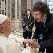 Javier Milei y el Papa Francisco se encontraron por primera vez