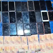 Tres ladrones fueron detenidos en Tilcara: llevaban 27 celulares y más de 25 mil pesos en efectivo