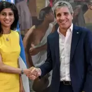 Luis Caputo se reuni� con Gita Gopinath y analizaron la marcha de la econom�a y el acuerdo con el FMI