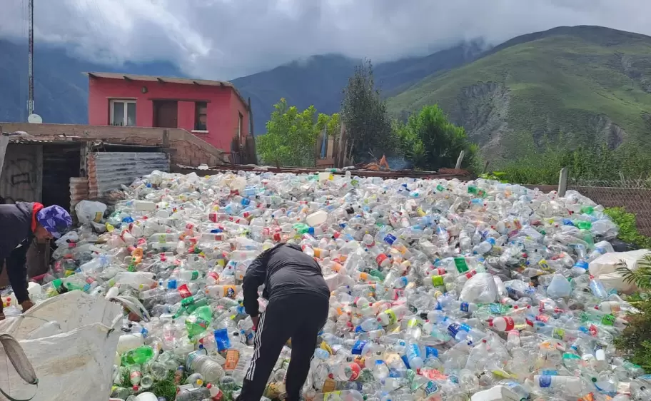 Residuos reciclables en la Quebrada de Humahuaca