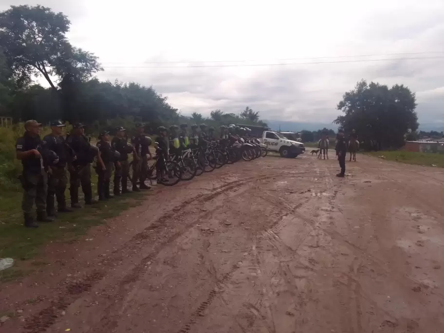 operativo en Libertador