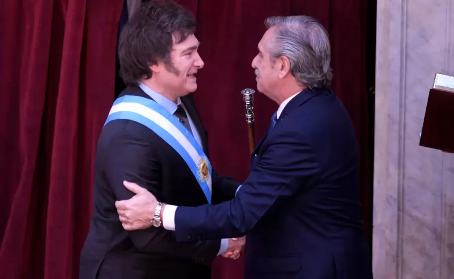 Javier Milei y Alberto Fern�ndez
