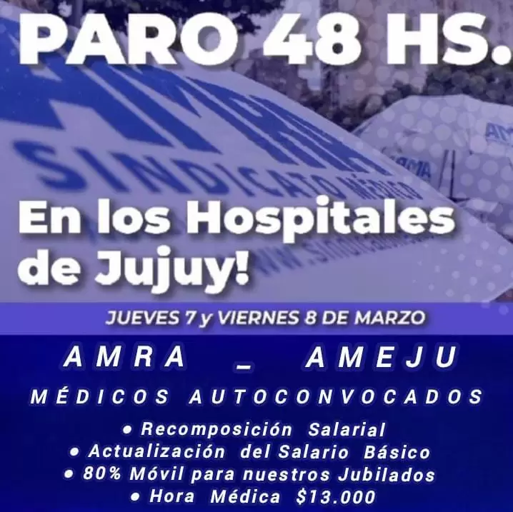 paro medicos