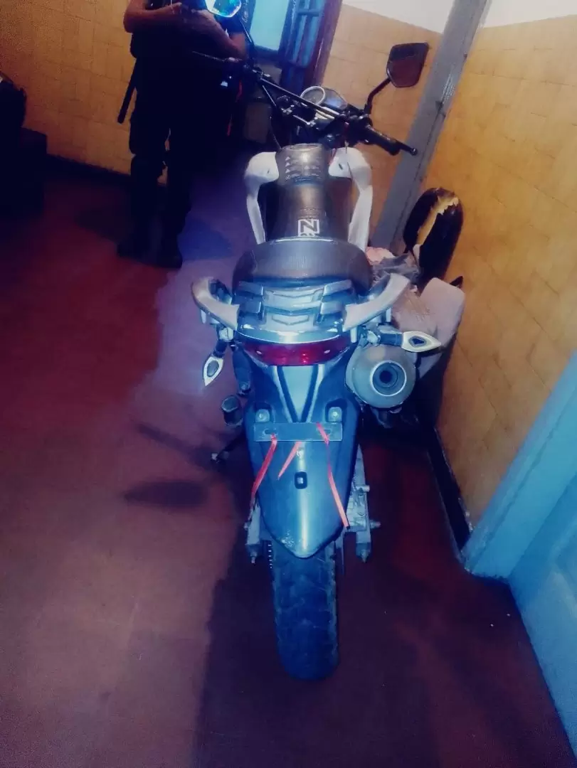 moto recuperada