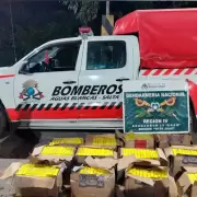 Salta: descubrieron 300 kilos de cocana en una camioneta de bomberos