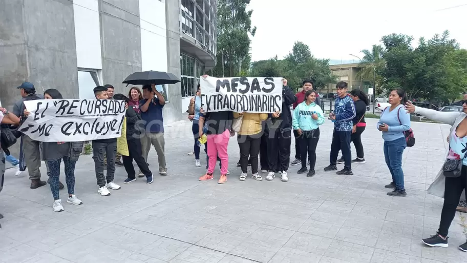 protesta de estudiantes secundarios