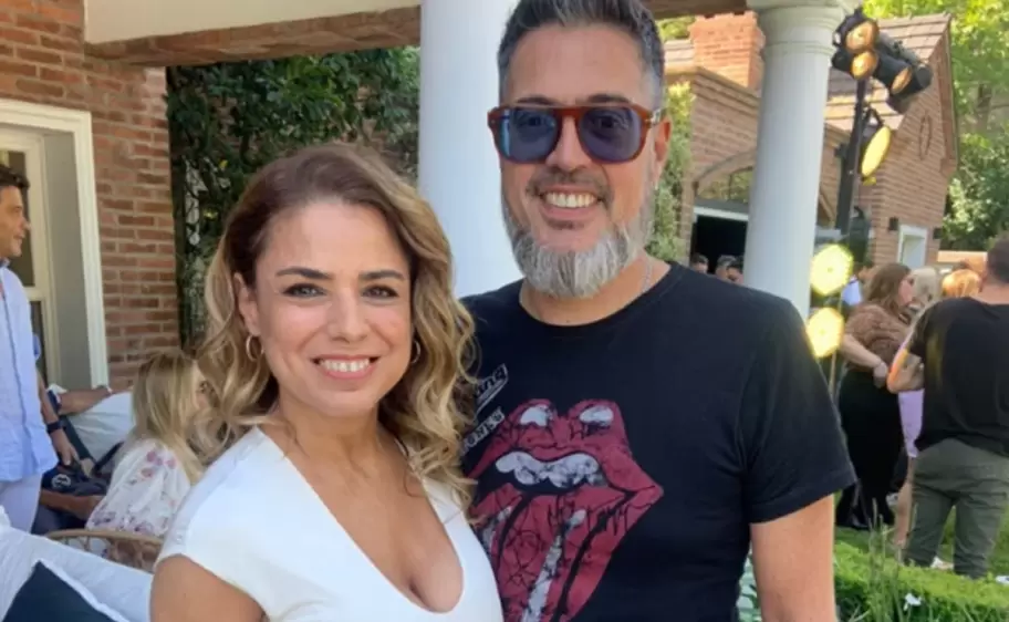 Marina Calabró y Rolando Barbano