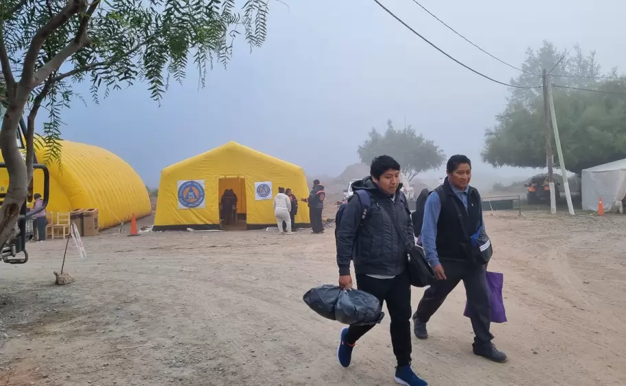 Asistencias a pereginos en Punta Corral