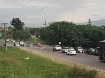 Accidente en el acceso sur a San Salvador de Jujuy
