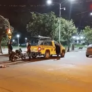 Accidente en el centro capitalino