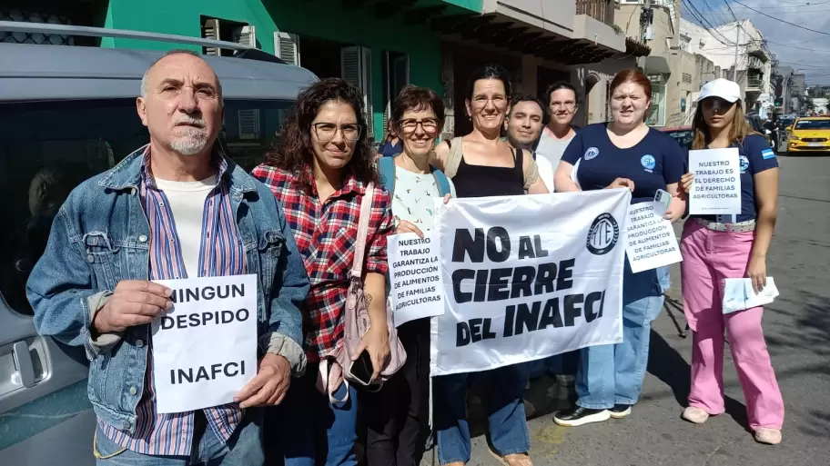 Protesta por despidos en Jujuy