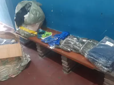 Jujuy: qued detenido por robar gran cantidad de ropa y calzados nuevos