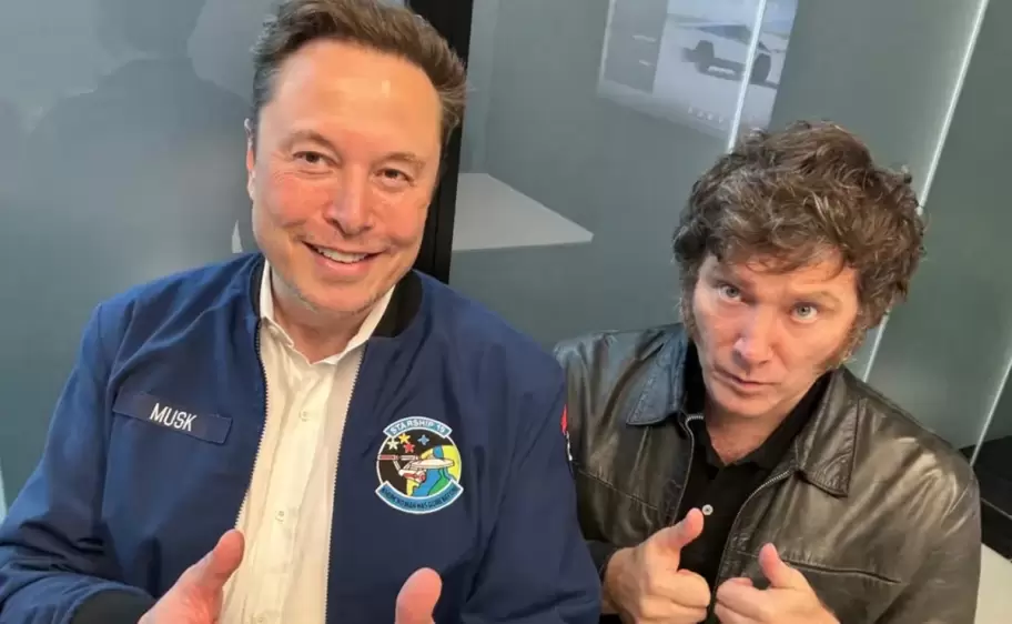 Elon Musk y Javier Milei