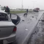 Accidente en Ruta Nacional 66, altura Palpal: un conductor result herido y est en grave estado