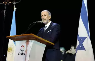 Jorge Knoblovits, titular de la Delegacin de Asociaciones Israelitas Argentinas
