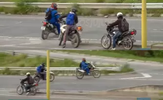 motociclista imprudencia ruta 9 siniestro