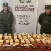La Quiaca: Gendarmera intercept a un hombre que llevaba ms de 10 millones de pesos en una mochila