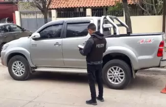 Camioneta secuestrada en Jujuy