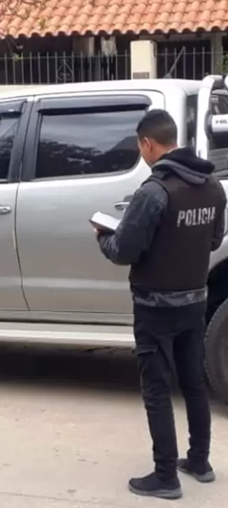 Camioneta secuestrada en Jujuy