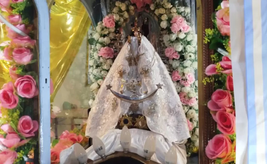virgen de punta corral en tumbaya
