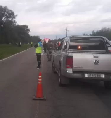 Siniestro vial fatal en la Ruta Nacional N 34