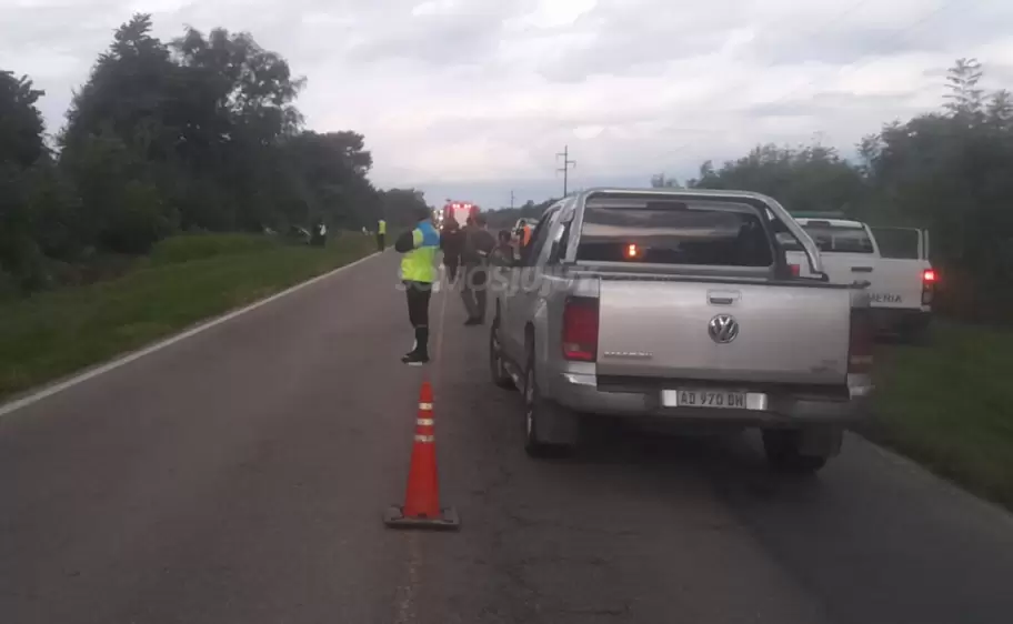 Siniestro vial fatal en la Ruta Nacional N° 34