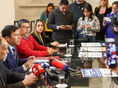 conferencia de prensa Gobierno de Jujuy