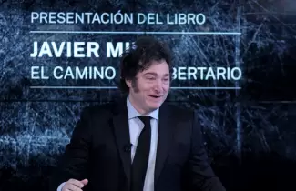 Javier Milei present� su libro en Espa�a