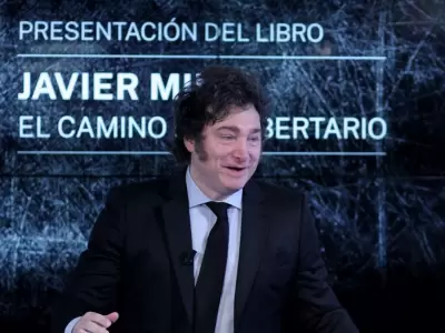 Javier Milei present su libro en Espaa