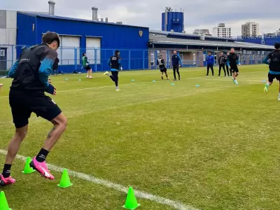 Gimnasia entrena Casa Amarilla