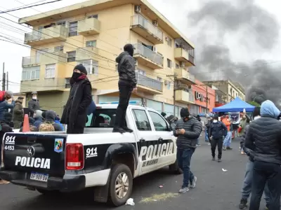 protesta de policias en misiones