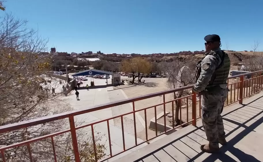 Funcionarios nacionales recorrieron la frontera de La Quiaca - Jujuy - control - Gendarmería
