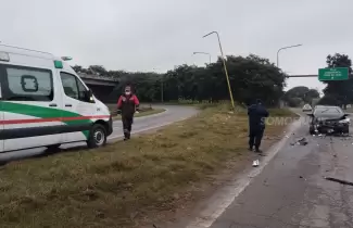 Accidente en Ruta 9