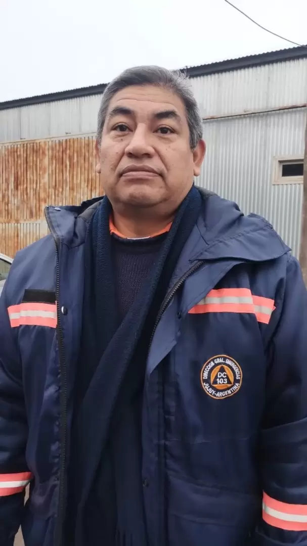 Ariel Maman, director de emergencias de la provincia de Jujuy