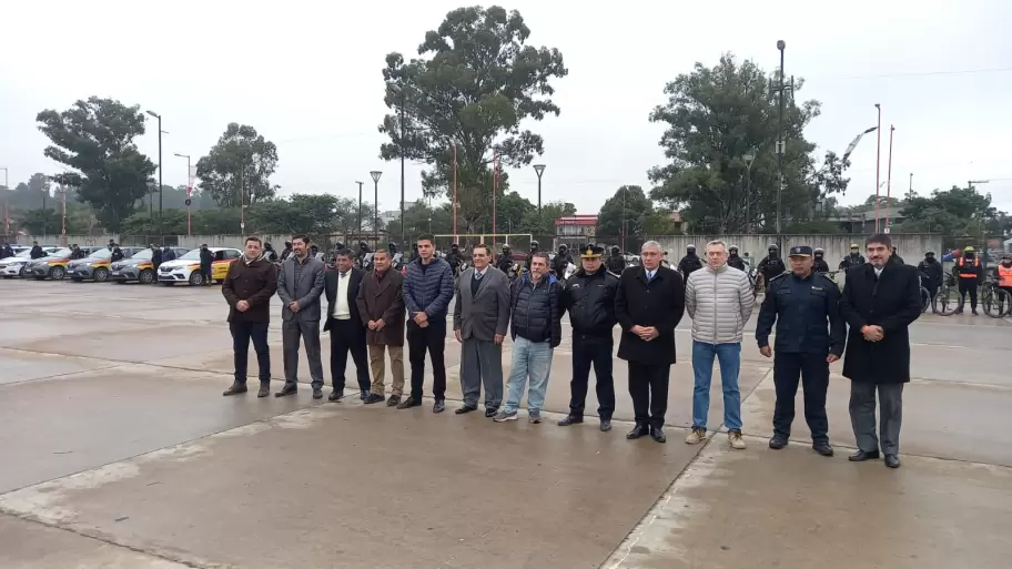 funcionarios de Seguridad y del Municipio de San Salvador de Jujuy