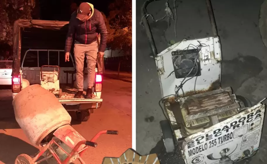 Recuperaron elementos de construccin que haban sido robados en San Pedro de Jujuy