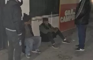 Detenidos en barrio Gorriti