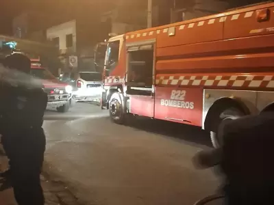 Incendio en una vivienda de Cuyaya