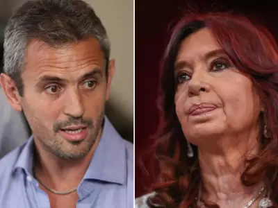 Martn Menem y Cristina Kirchner