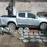 Cay una banda de "robarruedas" en Jujuy: hubo allanamientos en San Salvador